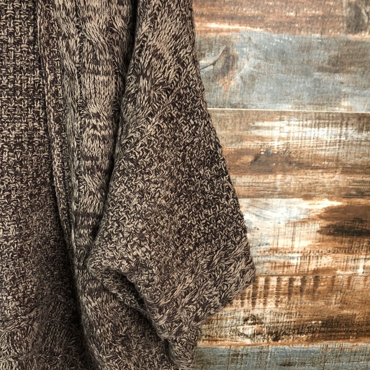 Homespun Knitwear × Japanese Brand Coen Brown cardigan japan Knitwear #A1530 Size XL / US 12-14 / IT 48-50 - 8 Thumbnail