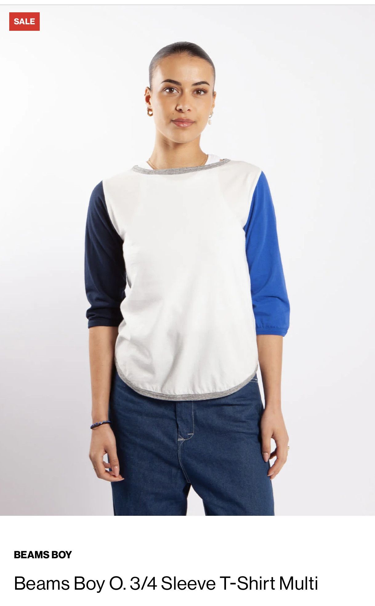 Beams Plus × Japanese Brand BEAMS BOY 3/4 sleeve tshirt Size S / US 4 / IT 40 - 7 Thumbnail