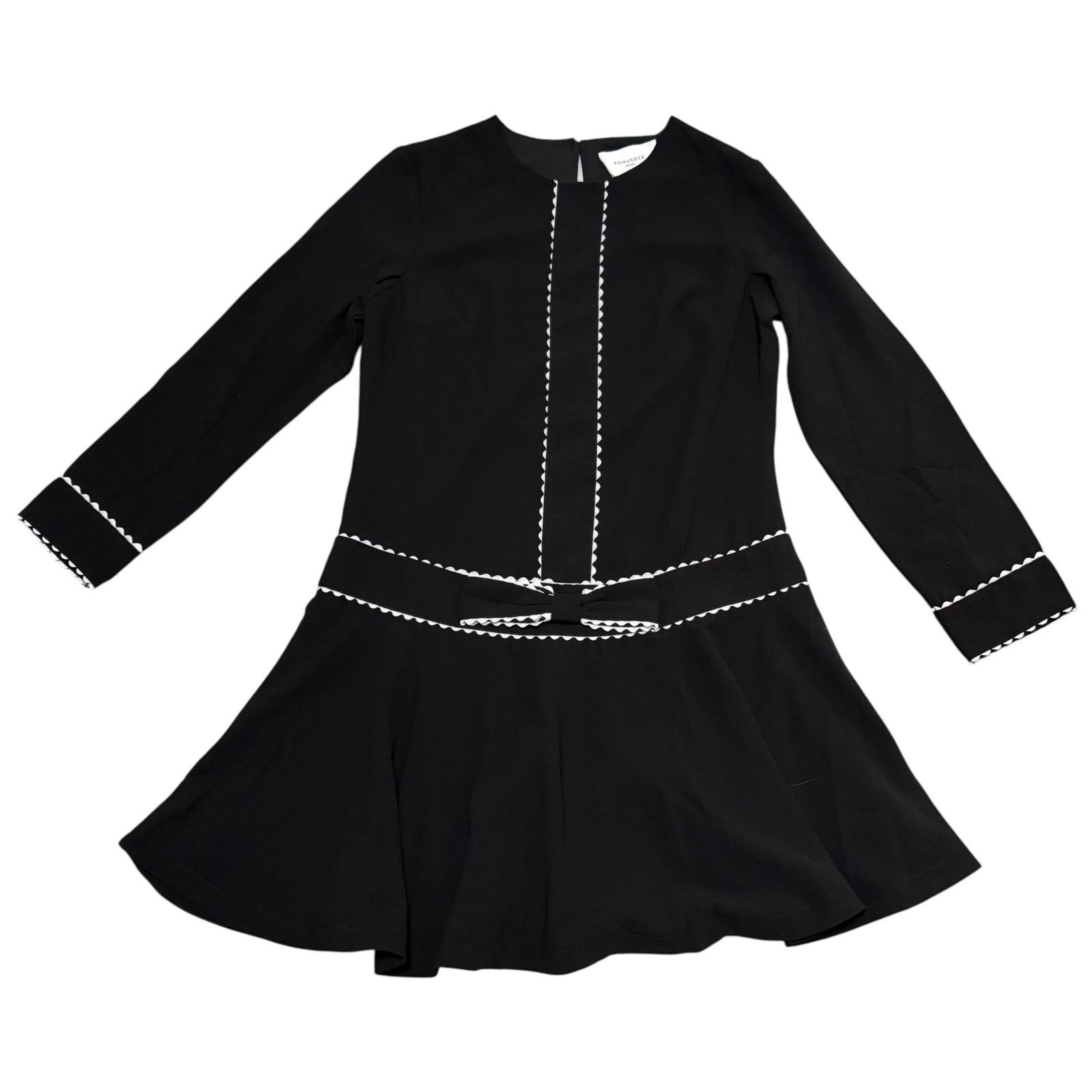 Other NEW Pomander Place Isabel Bow Dress Black White Size XS Size XS / US 0-2 / IT 36-38 - 2 Thumbnail