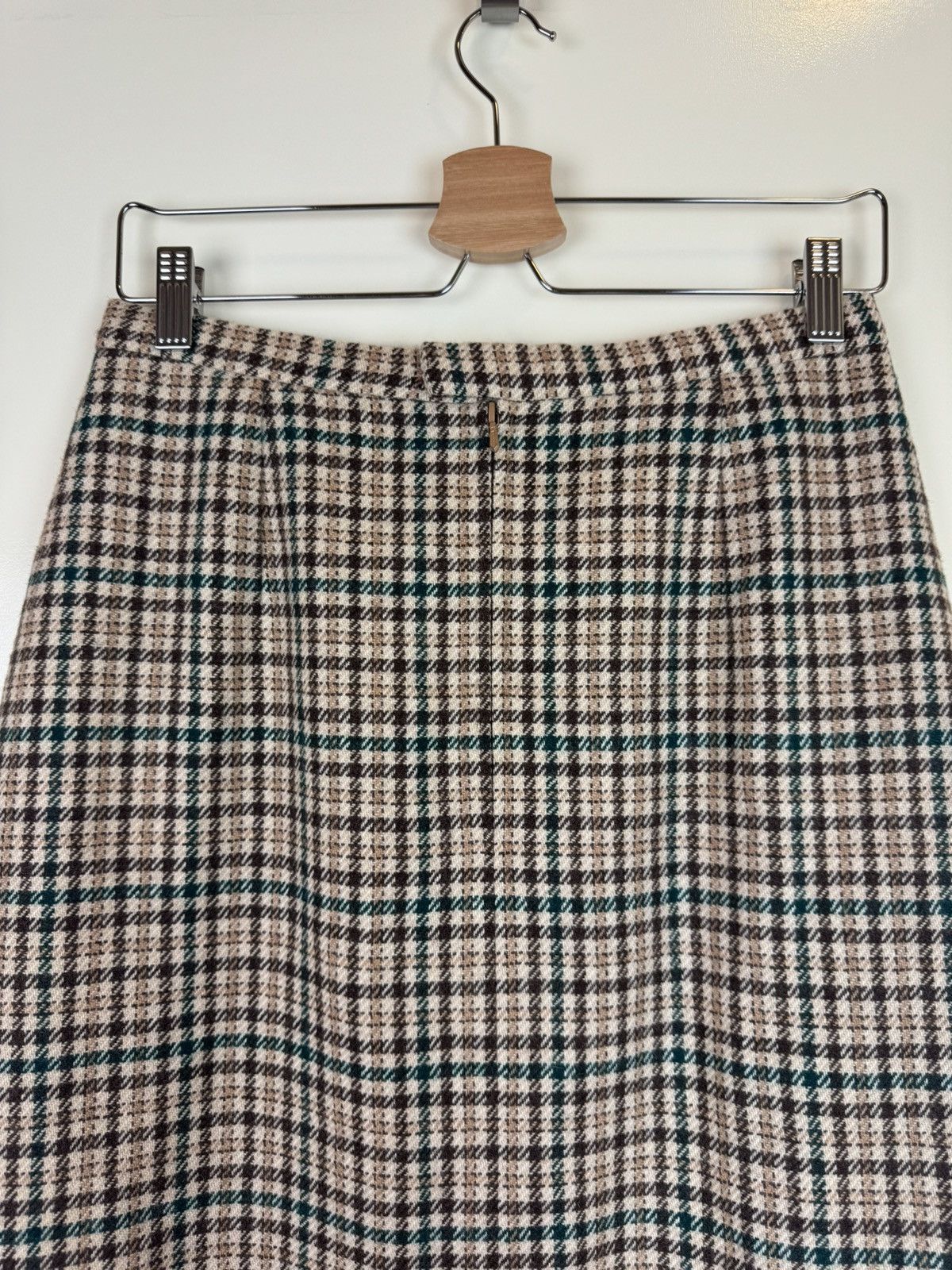 Ballantyne Ballantyne vintage wool houdthtooth skirt mid Burberry style Size 27" / US 4 / IT 40 - 6 Thumbnail