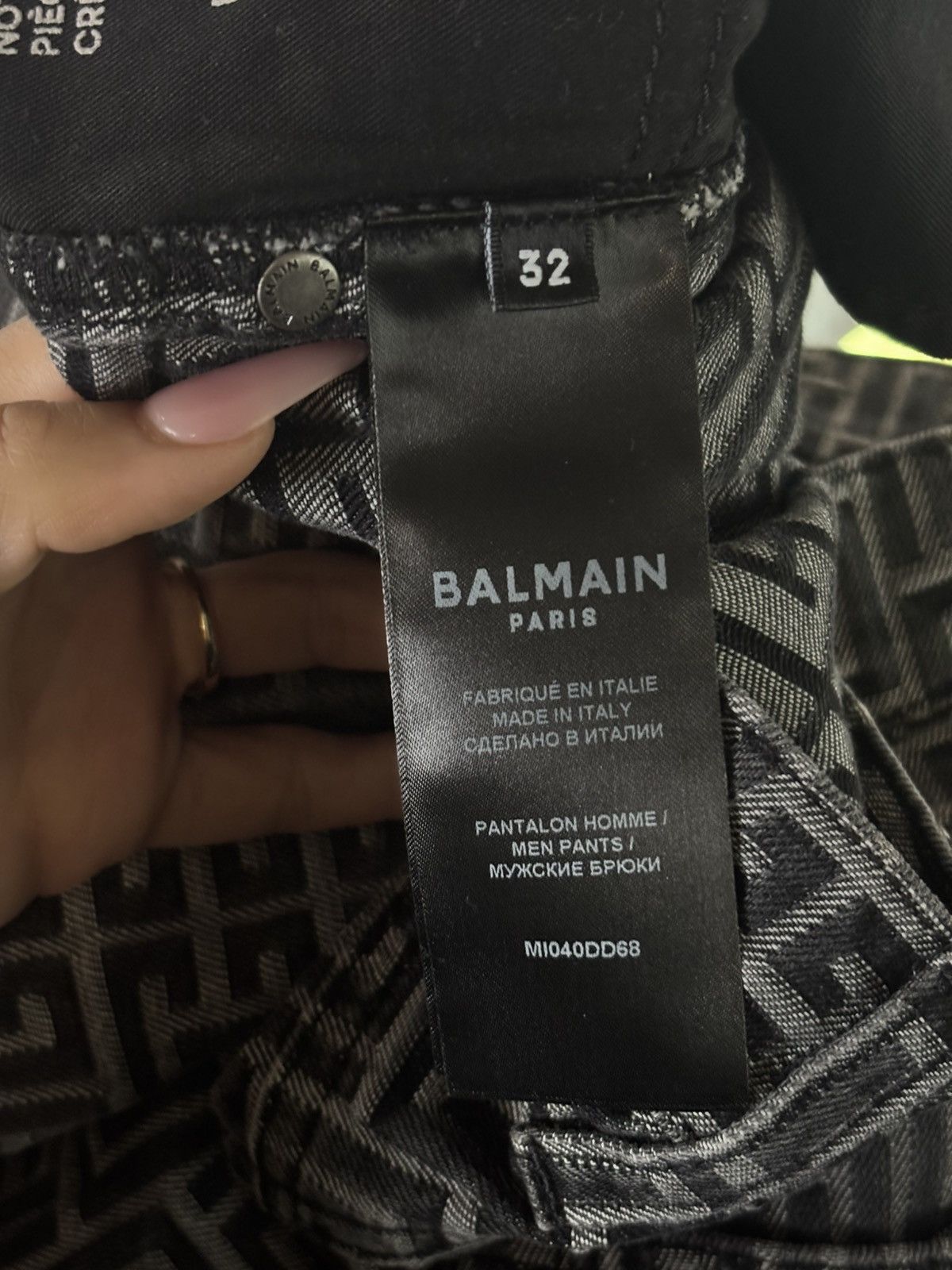 Balmain × Pierre Balmain PIERRE BALMAIN JEANS SIZE 32 Size US 32 / EU 48 - 12 Thumbnail