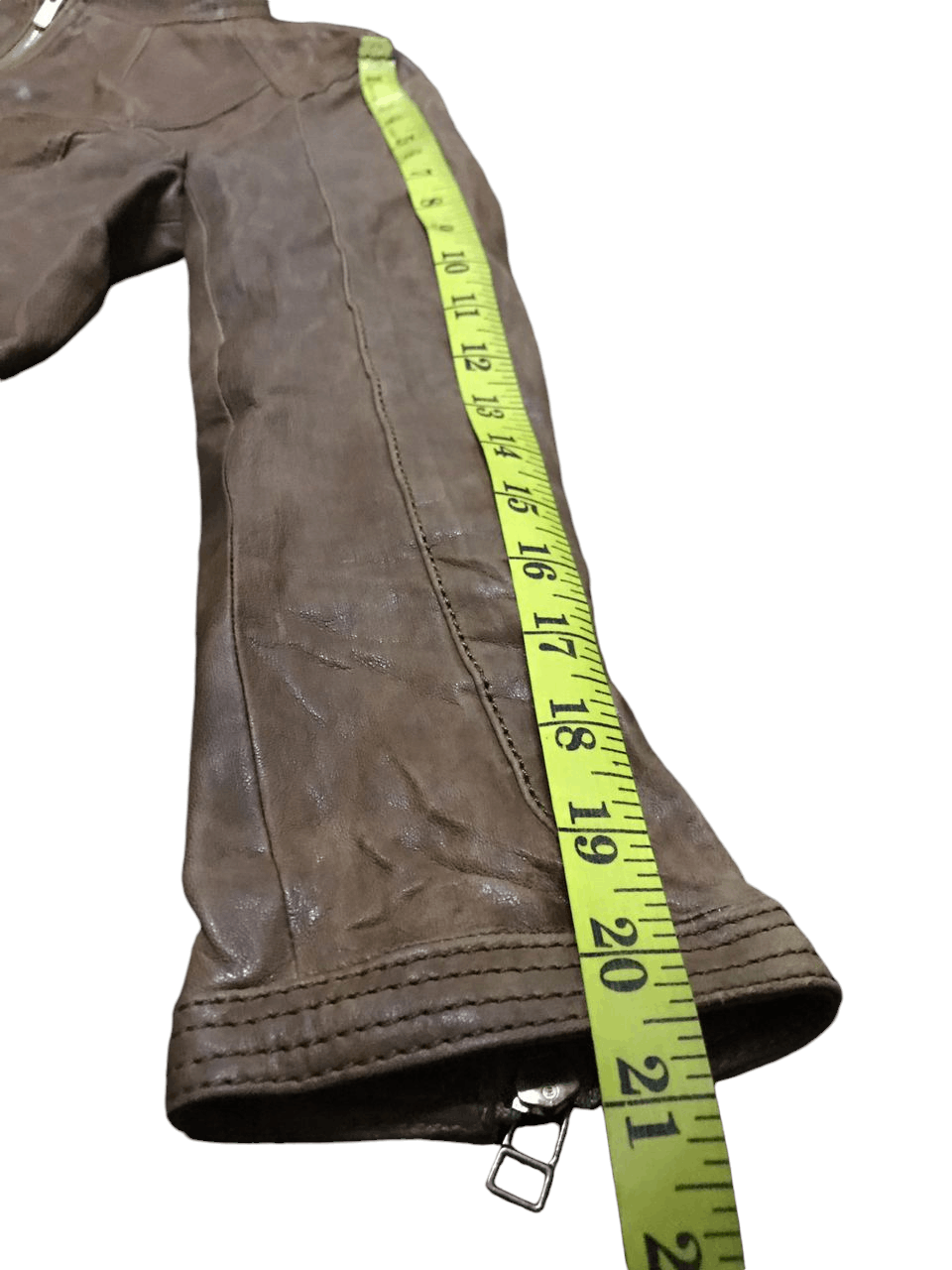 Genuine Leather × Tomorrowland Vintage Tomorrowland Leather Jacket Size XS / US 0-2 / IT 36-38 - 12 Thumbnail