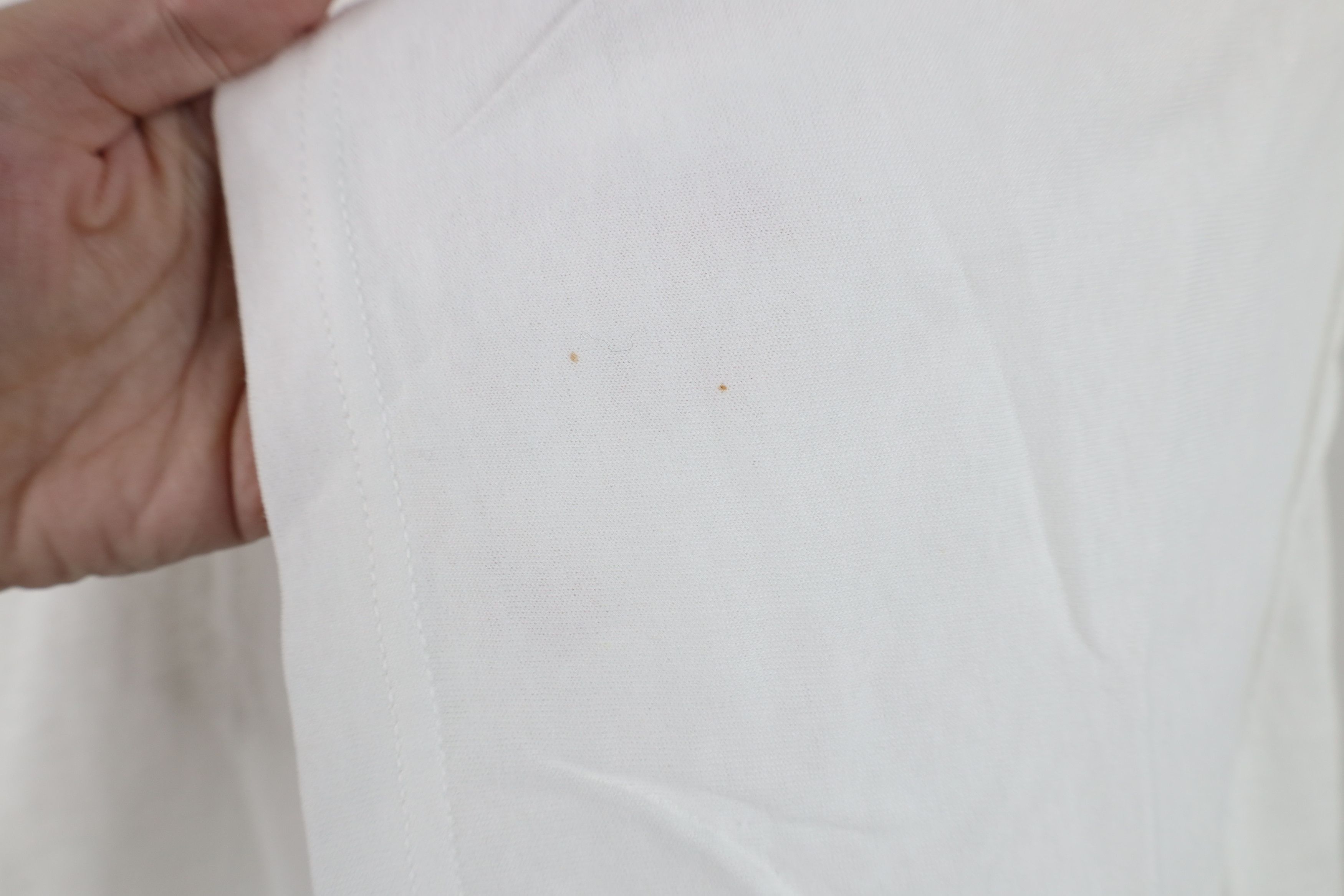 Vintage Vintage 90s Streetwear Cotton Short Sleeve T-Shirt White Size US L / EU 52-54 / 3 - 7 Thumbnail