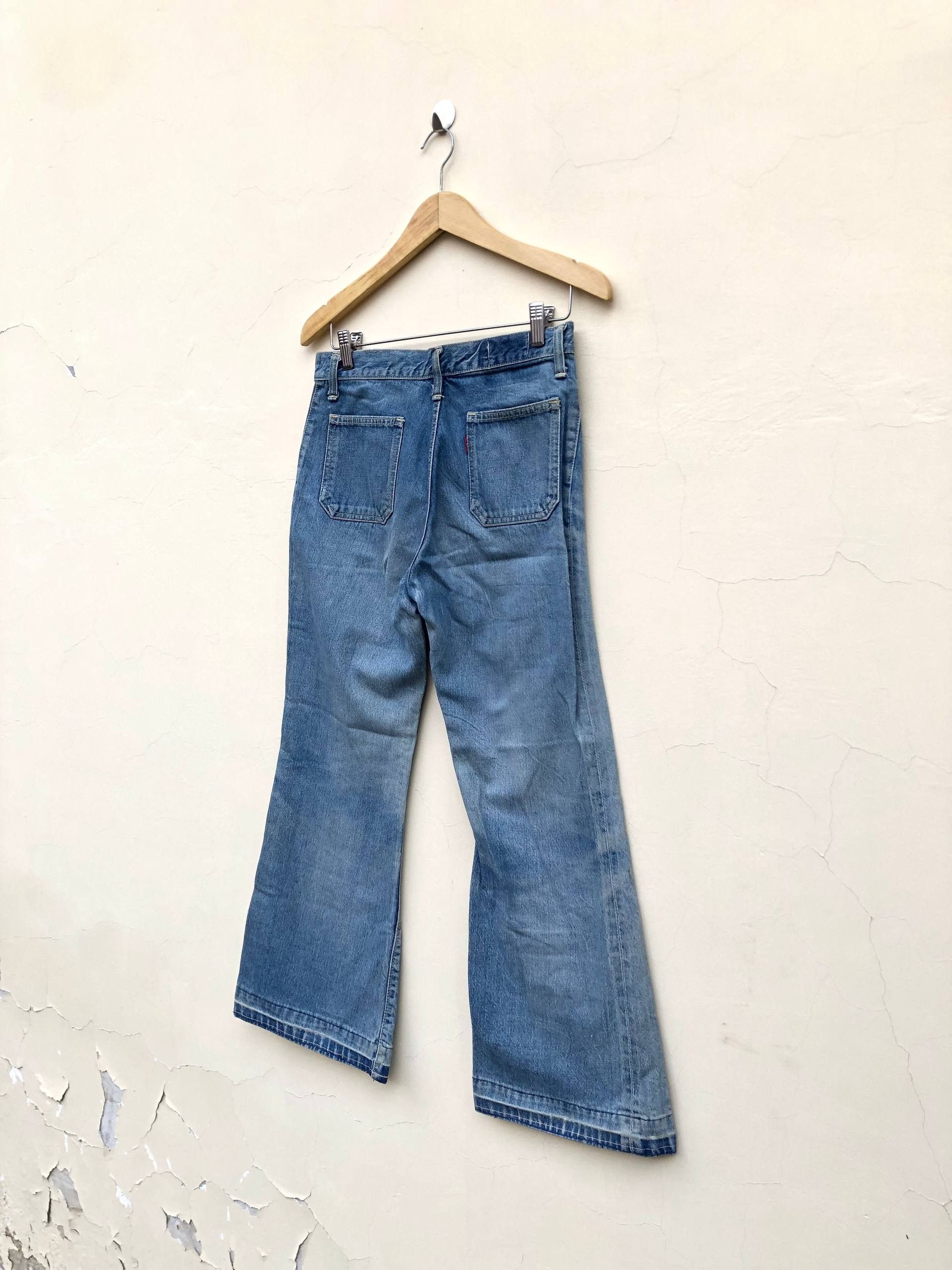 If Six Was Nine 2000s Edwin Super Flared Vkei Y2k Japanese Archive Size US 30 / EU 46 - 6 Thumbnail