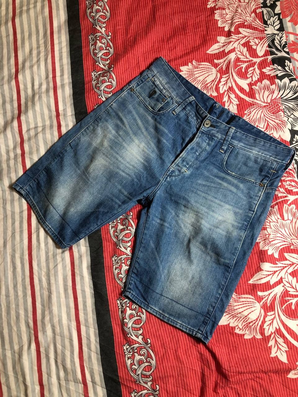 G-Star Gothicana Y2K Bondage Gothic Multipocket Cargo Shorts Size US 28 / EU 44 - 15 Thumbnail