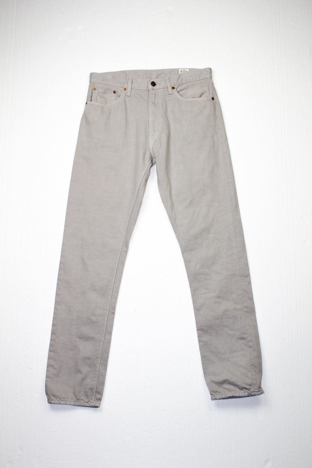 image of Orslow Ivy 107 Jeans in Grey, Men's (Size 30)