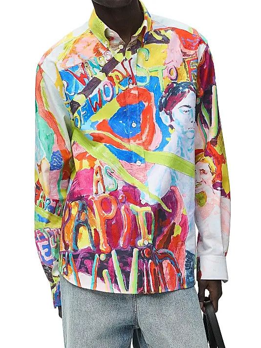Loewe o1w1db10426 Shirts in Multicolor Size US XL / EU 56 / 4 - 2 Thumbnail