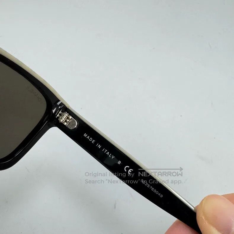 Chanel Chanel Black Letter Logo Sunglasses Size ONE SIZE - 6 Thumbnail