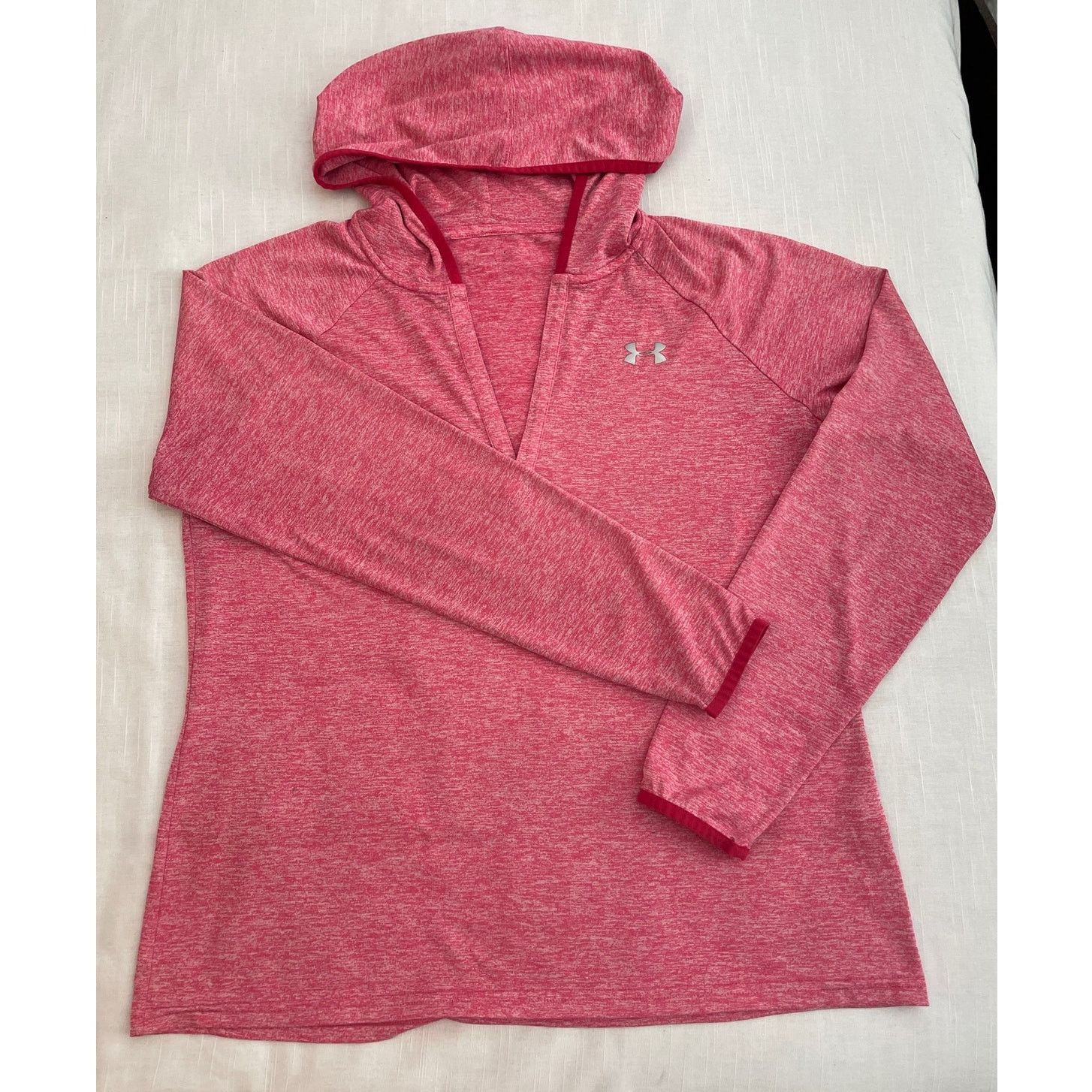 Under Armour UNDER ARMOUR Salmon Pink Lightweight Women's Large GUC Size L / US 10 / IT 46 - 3 Thumbnail