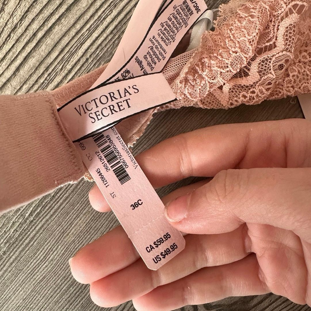 Victoria's Secret victorias secret biege 36C bra with tags Size ONE SIZE - 4 Thumbnail