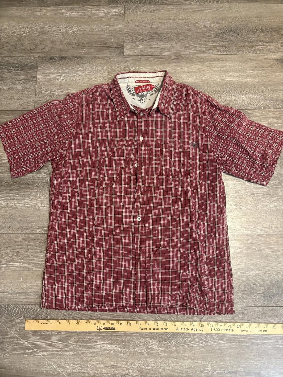Billabong Billabong Men's Y2K VTG Plaid Shirt Button Up Size XL Size US XL / EU 56 / 4 - 1 Thumbnail