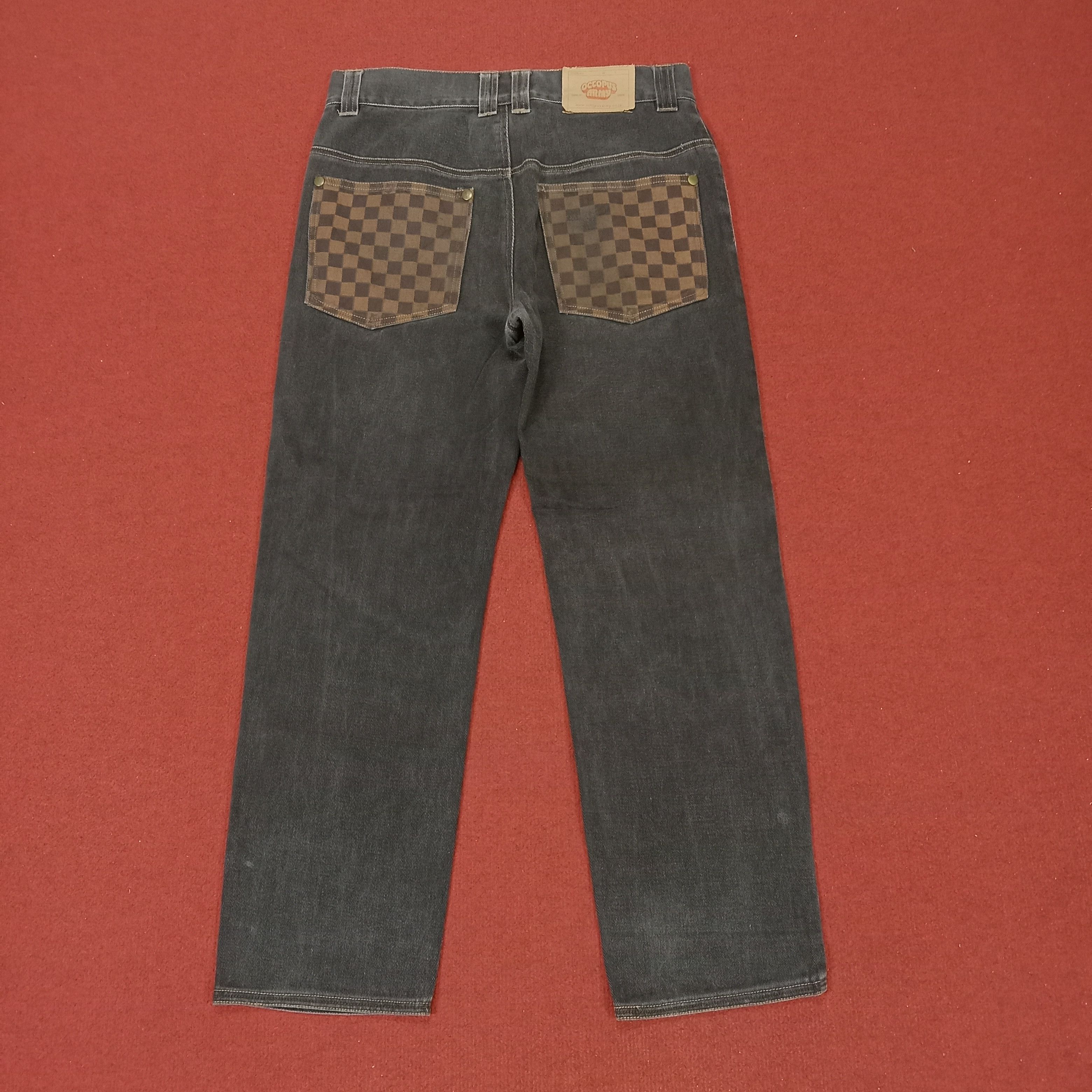 Japanese Brand × Vintage Octopus Army Streetwear Skater Fashion Style Jeans Size US 32 / EU 48 - 1 Thumbnail