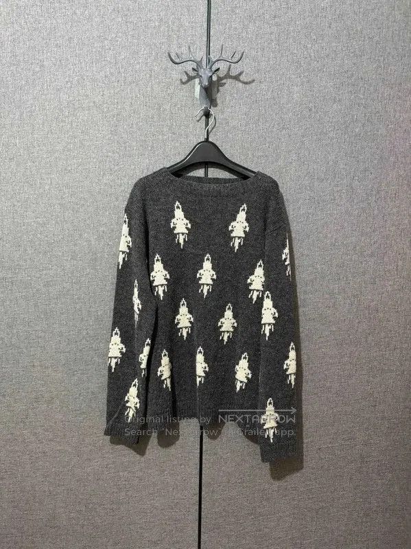 Prada Prada Colorful Wool Embroidered Knit Sweater. Size US S / EU 44-46 / 1 - 1 Thumbnail
