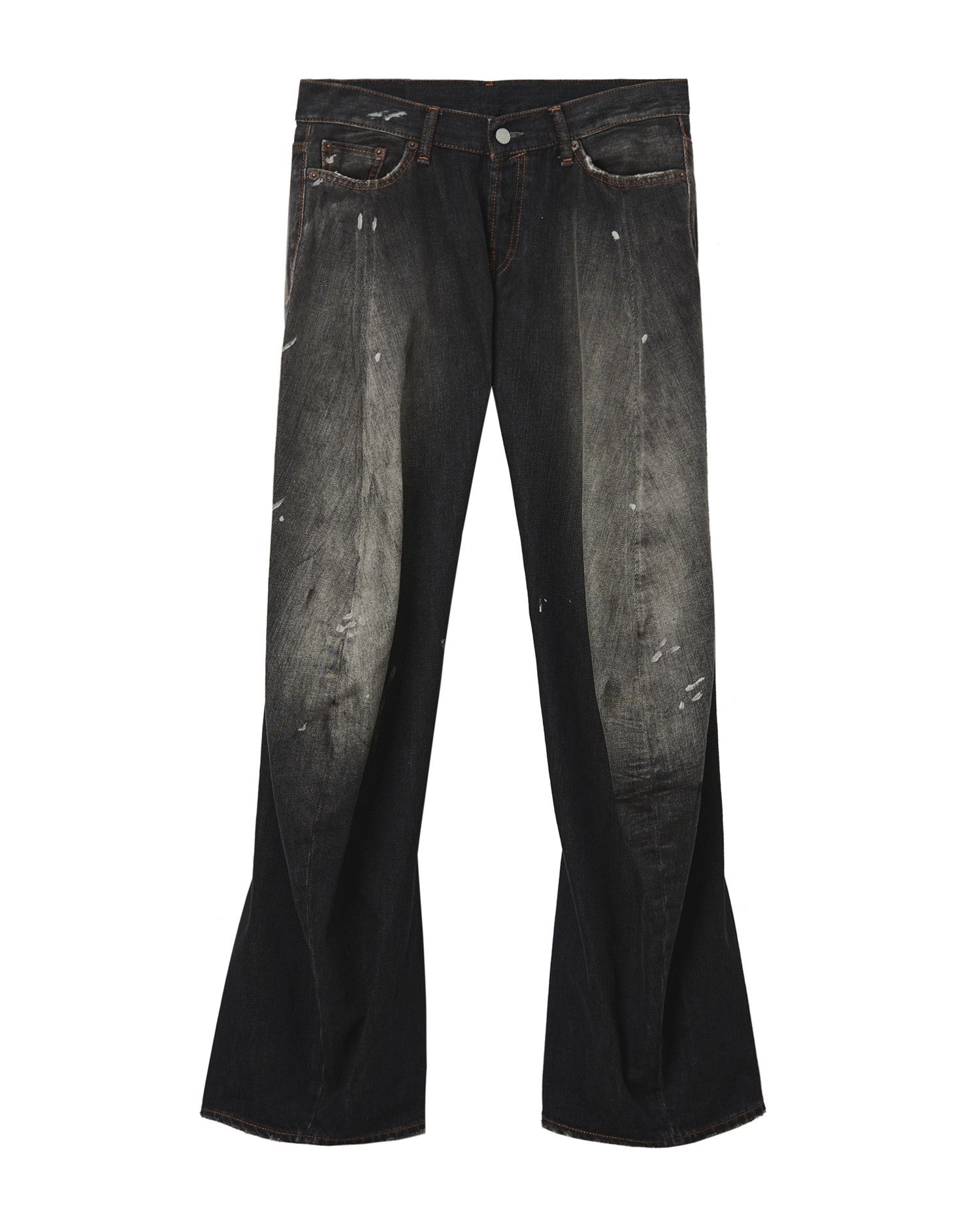 Acne Studios Acne Studios 2006F LOOSE FIT Distressed Design Jeans Size 25" / US 0 / IT 36 - 1 Thumbnail