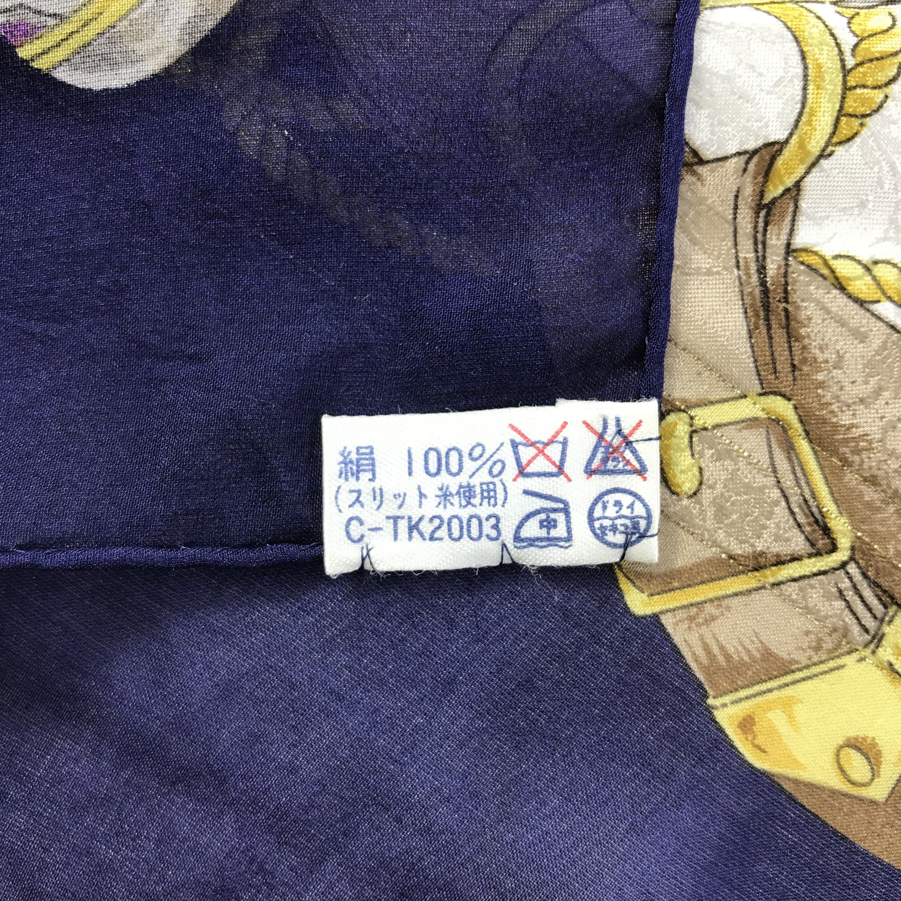 Lancel Vintage Lancel Silk Scarf Size ONE SIZE - 5 Thumbnail