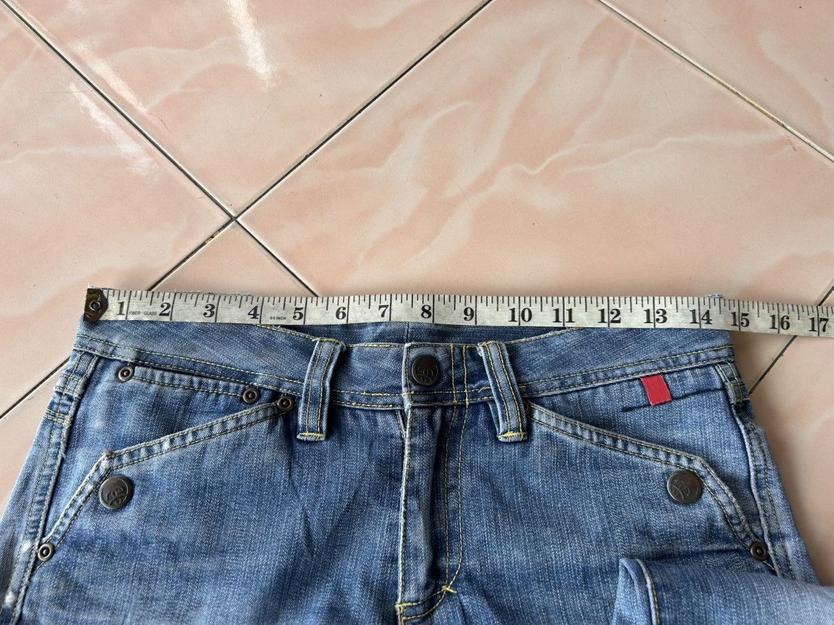Stussy Stussy Semi Bootcut Distressed Jeans Size 26" / US 2 / IT 38 - 11 Thumbnail