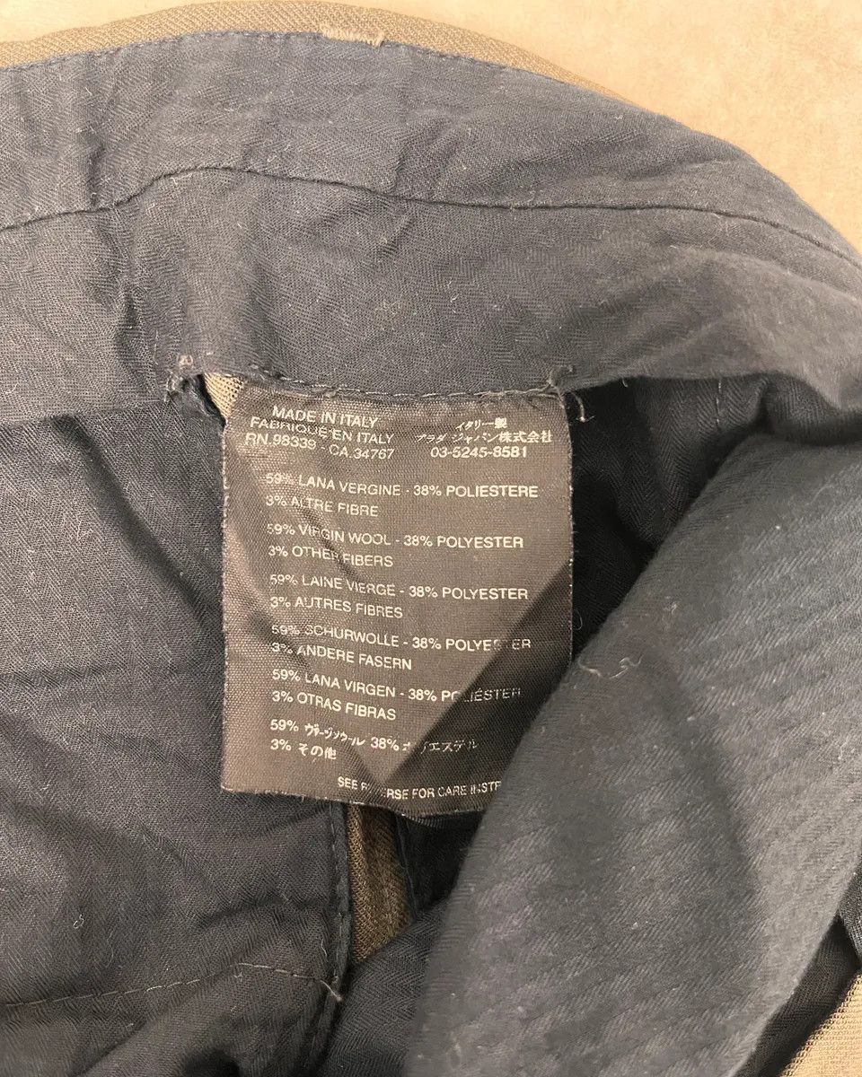 Prada 2000s Prada Classic Grey Relaxed Pants Size US 33 - 11 Thumbnail