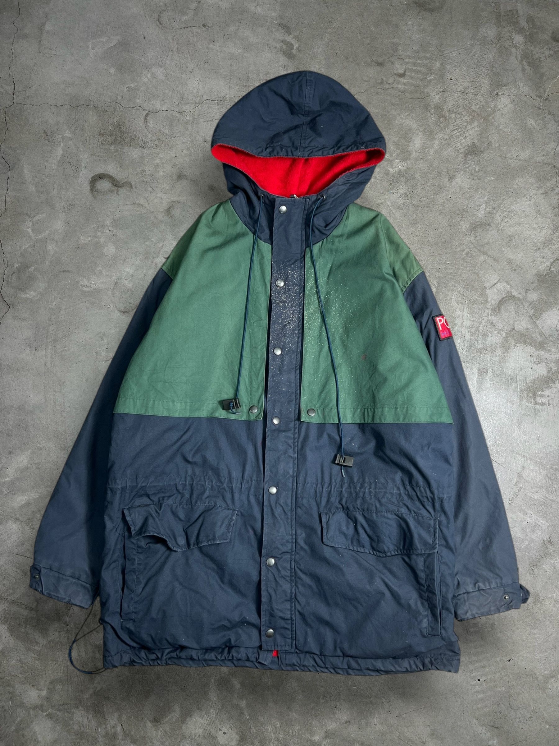 Polo Ralph Lauren × Vintage Vintage Polo Ralph Lauren Hi Tech Lined Wool Parka (M) JK625 Size US M / EU 48-50 / 2 - 1 Thumbnail