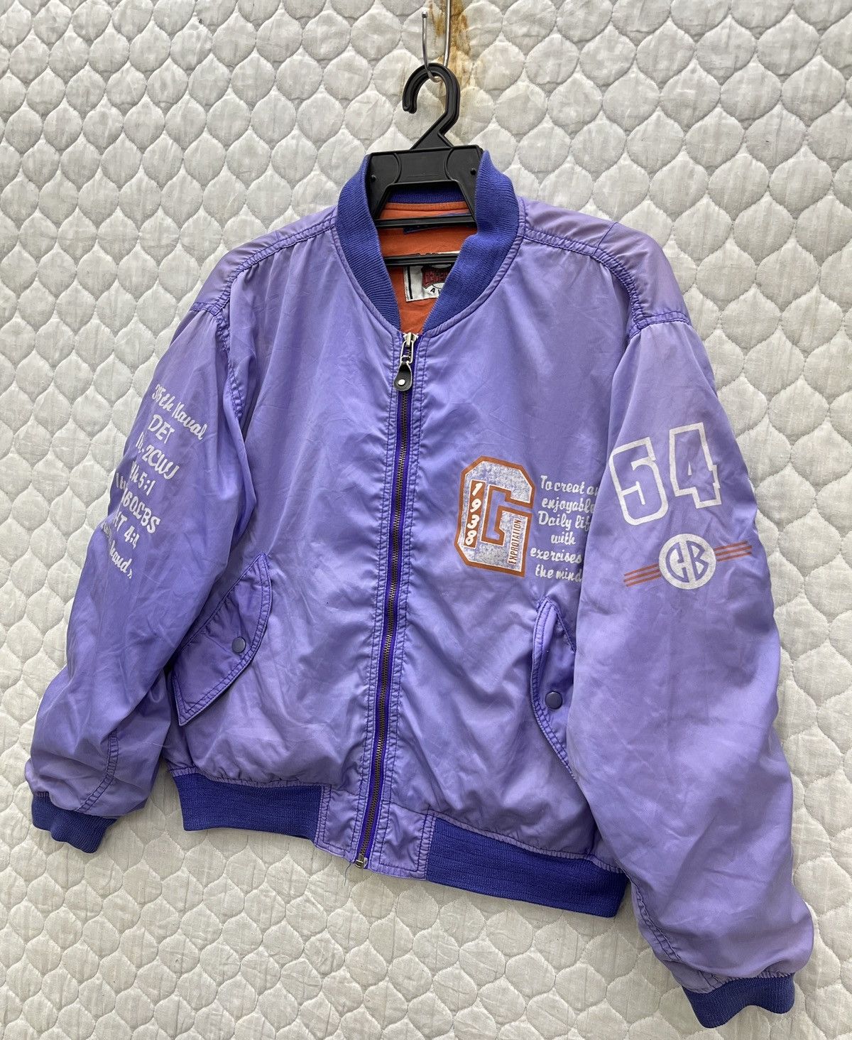 Japanese Brand 🔥🔥🔥ARCHIVE GEMBONY MA-1 BOMBER JACKET Size US M / EU 48-50 / 2 - 3 Thumbnail