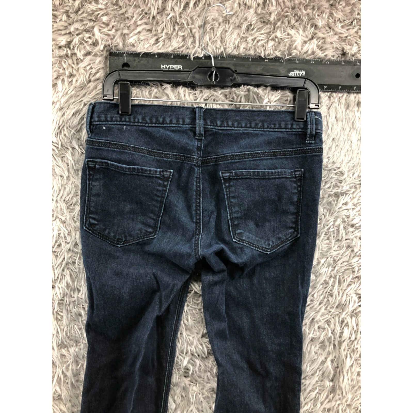 Loft LOFT Jeans Skinny Waist 29 Color Blue Size 2 Womens Denim Pants 5-Pocket Modern Classic Size 26" / US 2 / IT 38 - 6 Thumbnail