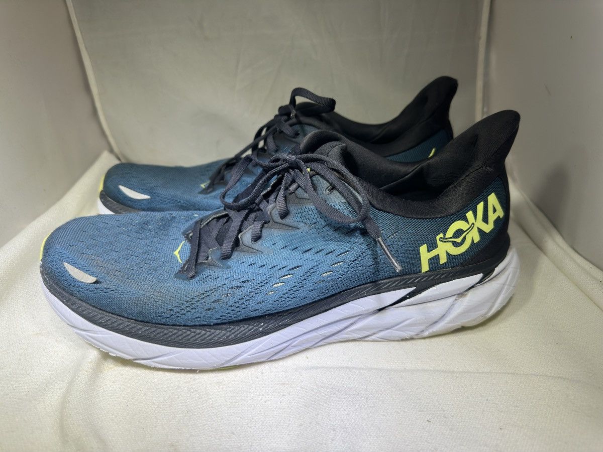 Hoka Hoka Clifton 8 Blue Coral/Butterfly Men's 11D Running Size US 11 / EU 44 - 1 Thumbnail