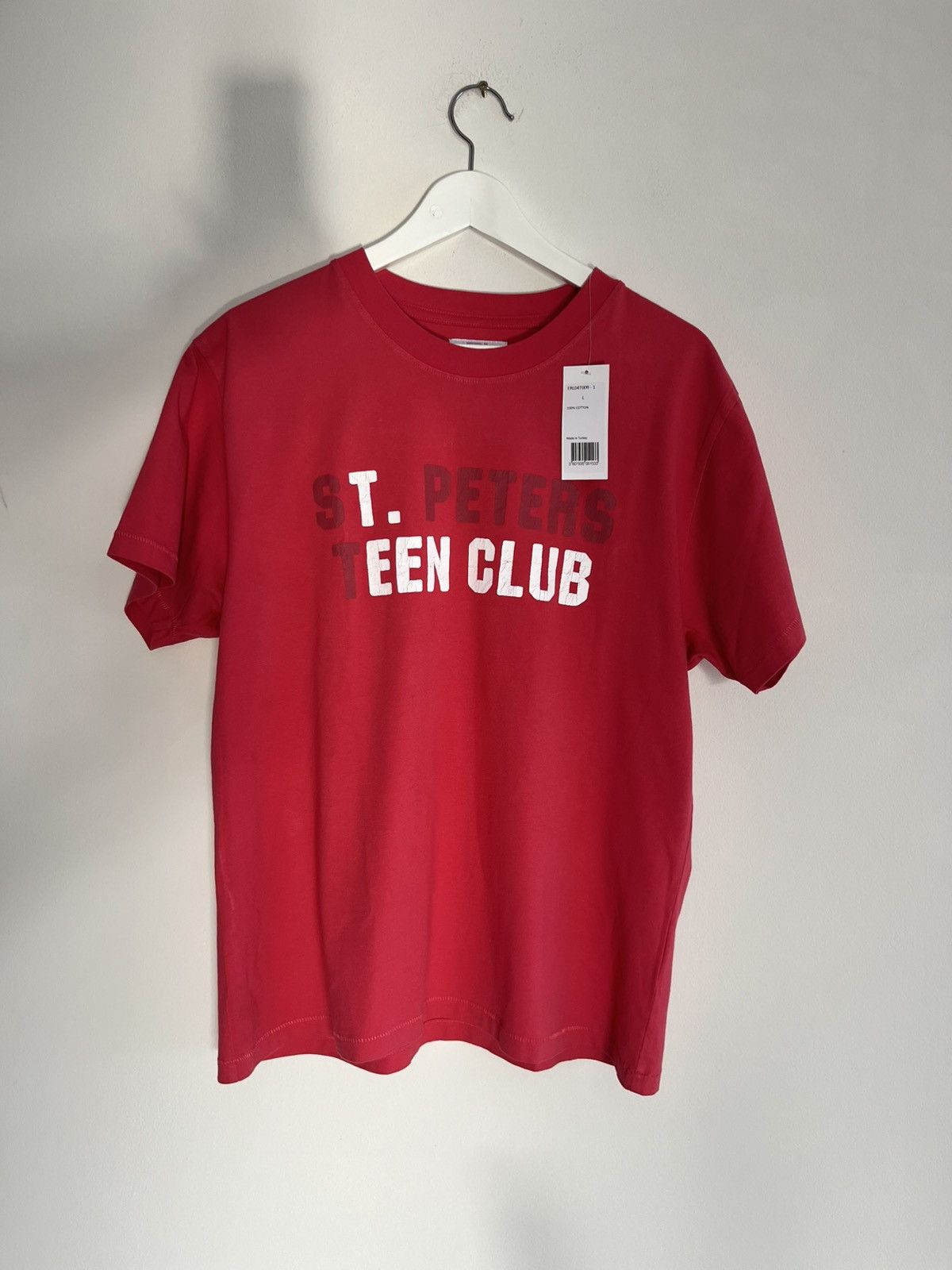 Tシャツ・カットソー ERL Men T Shirts ERL10T001 2 WHITE ERL