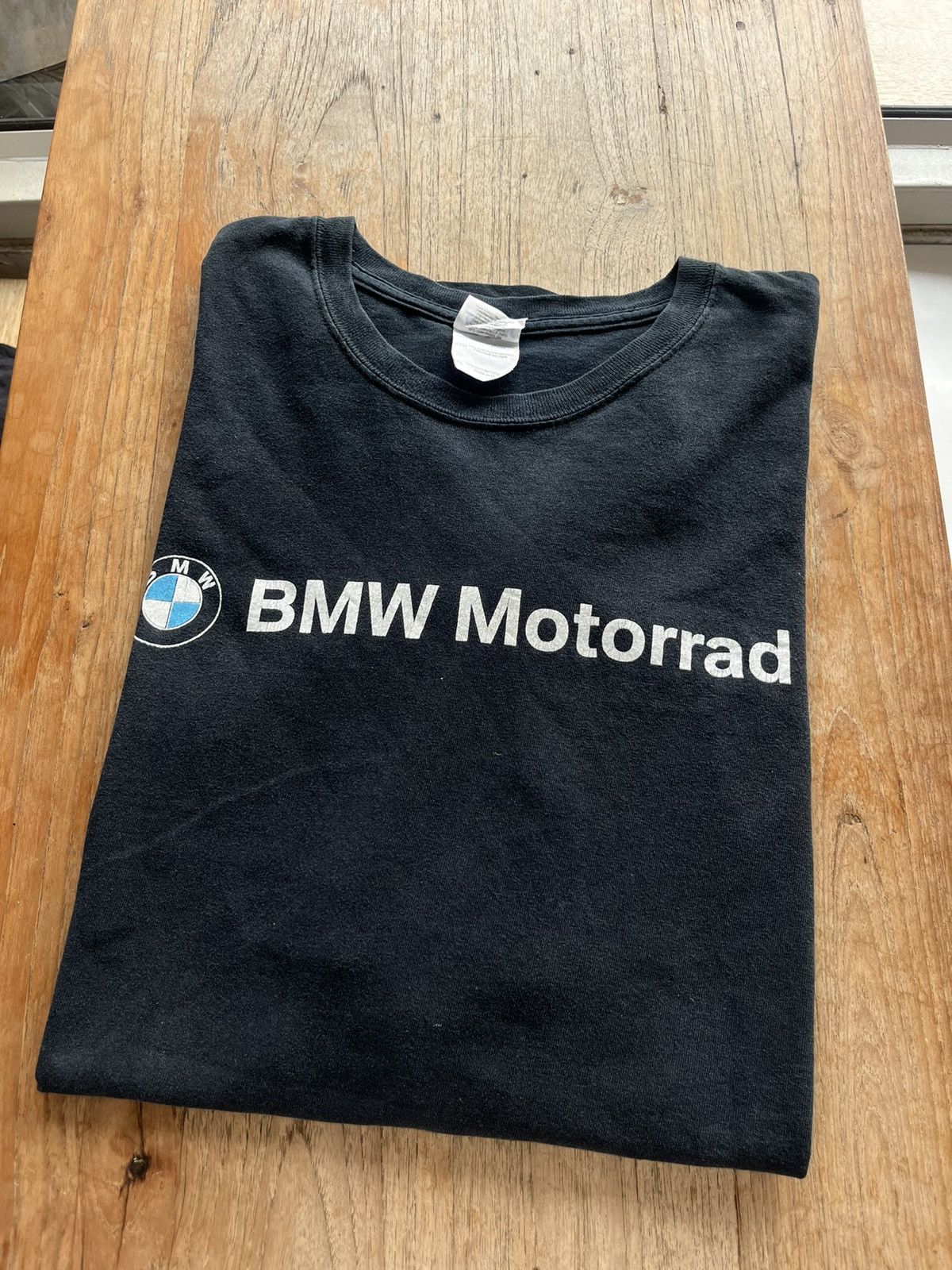 image of Bmw Motorrad Big Screen Mortor Tshir in Black, Men's (Size 2XL)