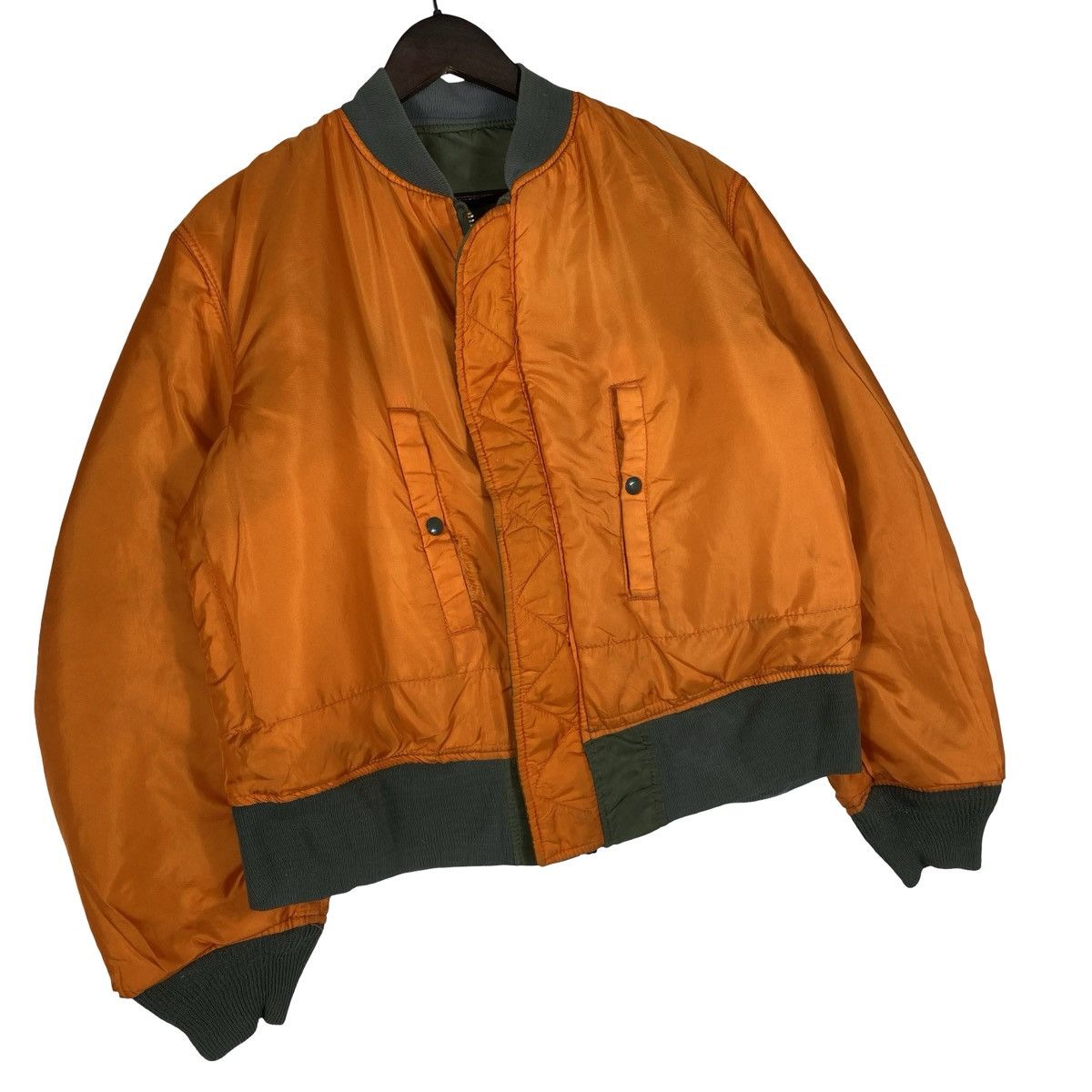 Alpha Industries Vintage Alpha Industries MA-1 Bomber Jacket Reversible Size US M / EU 48-50 / 2 - 15 Thumbnail