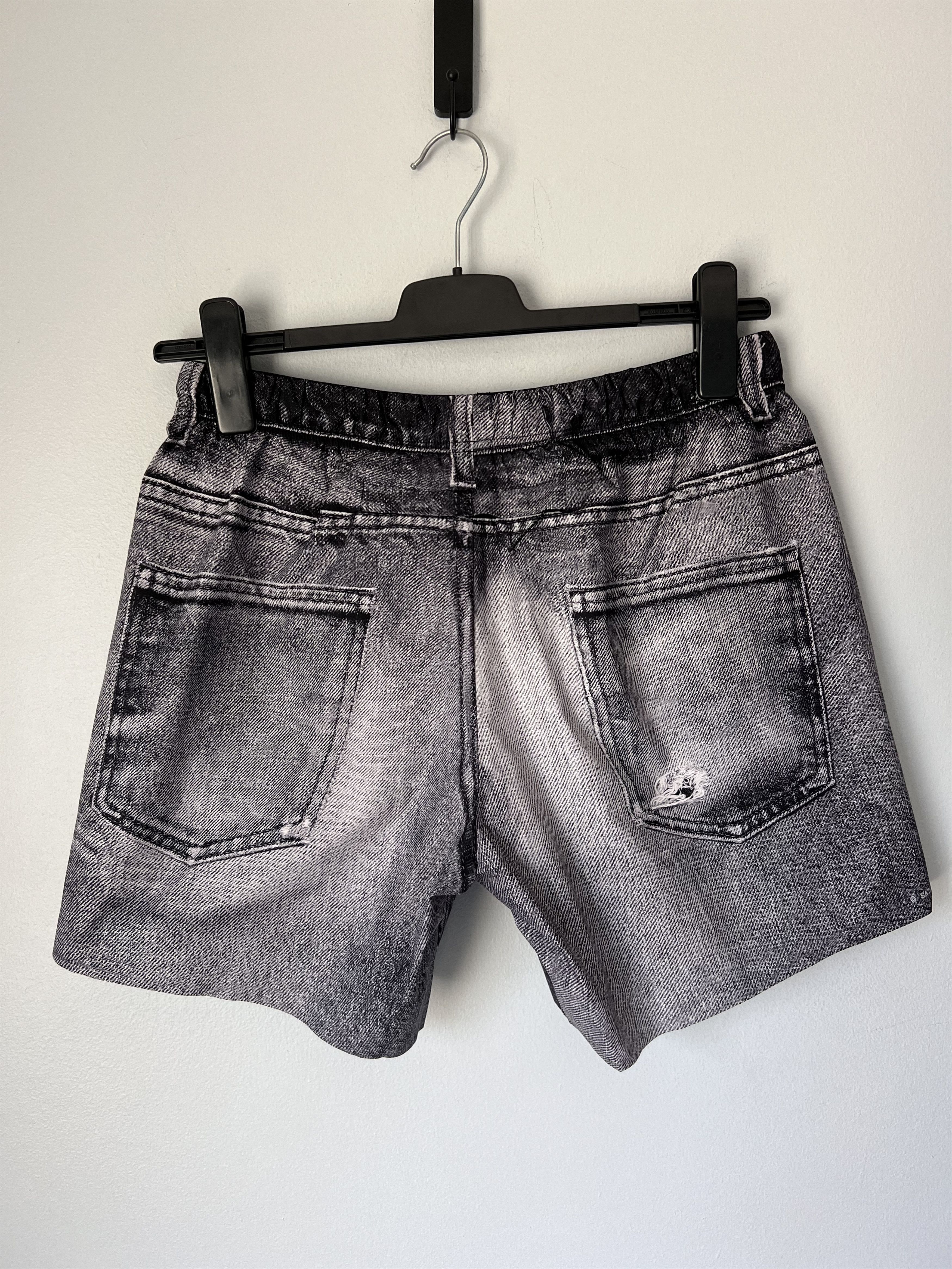 Satisfy Satisfy Running 5" PeaceShell Shorts in Black Denim Size US 36 / EU 52 - 5 Thumbnail