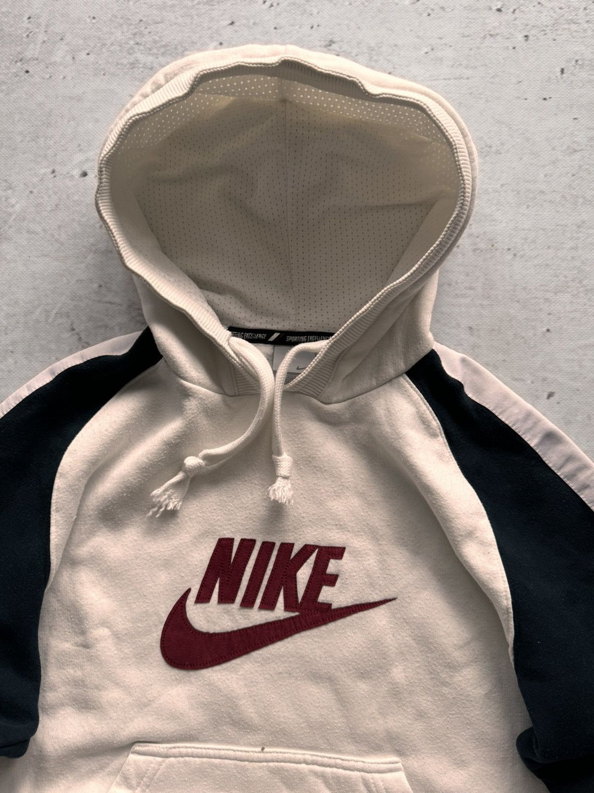 Nike × Vintage NIKE VINTAGE CENTER LOGO OVERSIZE BOXY HOODIE Size US S / EU 44-46 / 1 - 4 Thumbnail