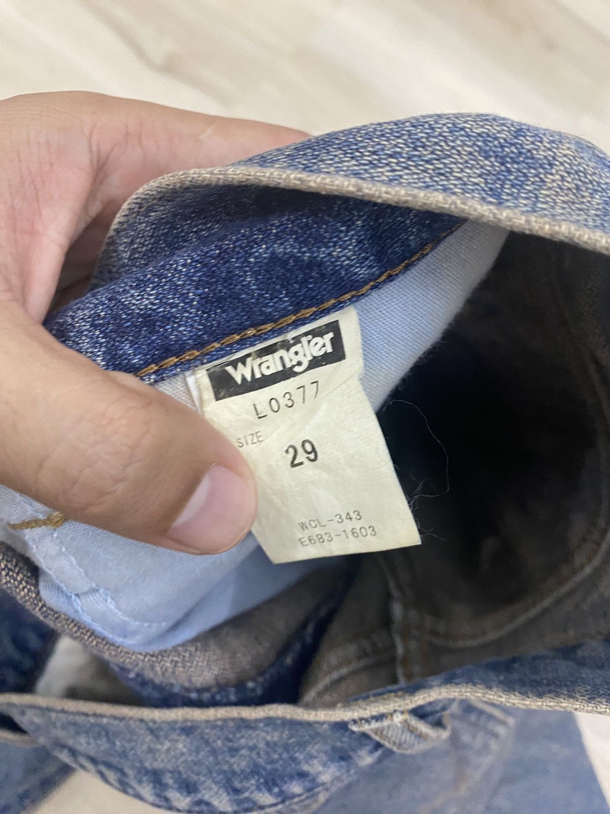 If Six Was Nine × Vintage × Wrangler Wrangler Flared Distressed Jeans Size US 29 - 5 Thumbnail