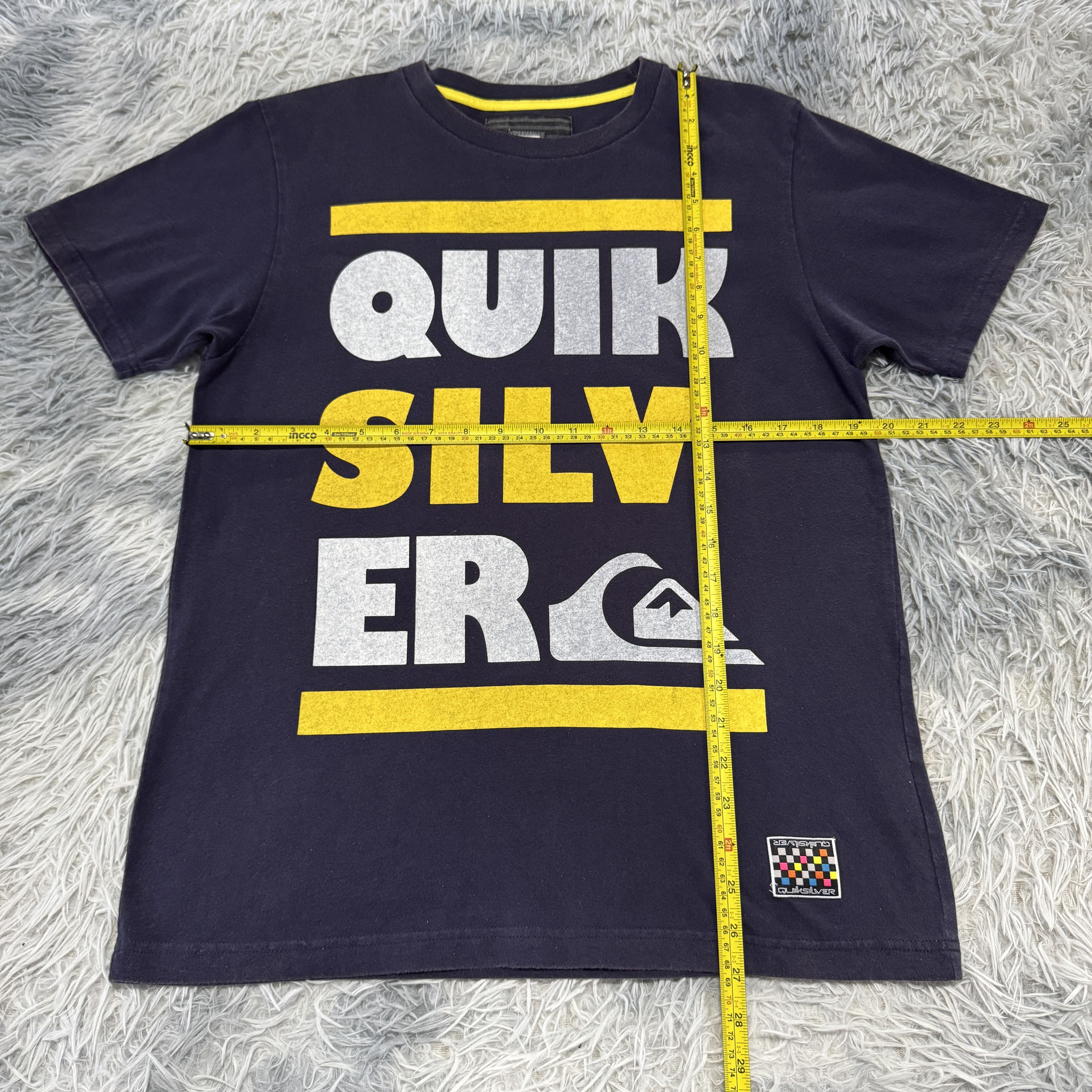 Vintage Vintage Quiksilver Big Logo Surfing Sunfaded Tshirt Size US M / EU 48-50 / 2 - 5 Thumbnail
