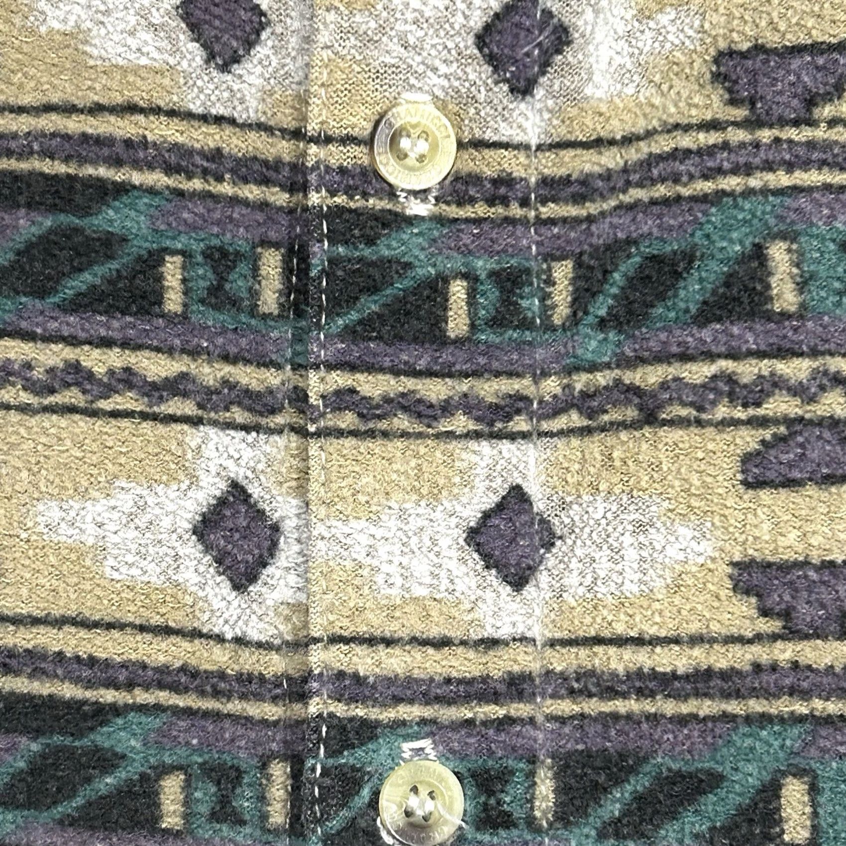 Gramicci VINTAGE Gramicci Button Up Shirt Men’s Large Southwestern Aztec USA Made Size US L / EU 52-54 / 3 - 5 Thumbnail
