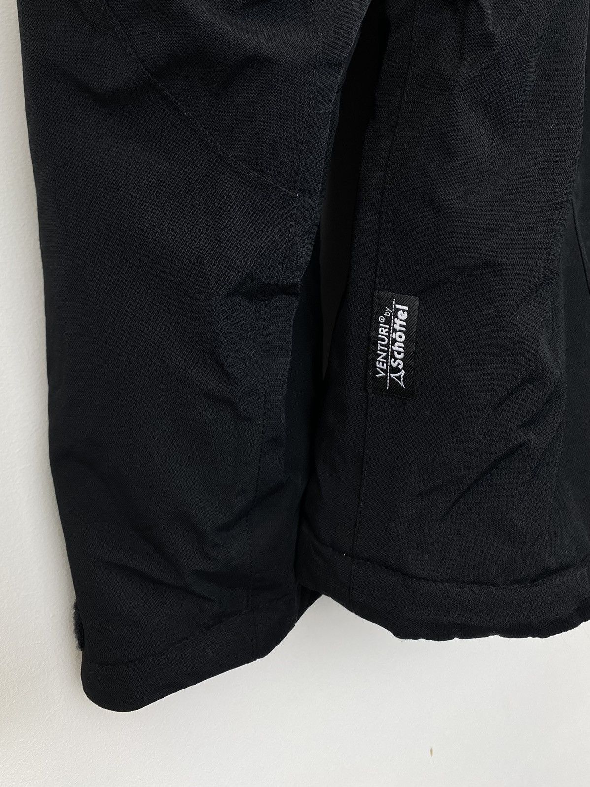 Vintage Schoffel Venturi Full Zip Hooded Ski Jacket Black Coat Top Size US XL / EU 56 / 4 - 15 Thumbnail