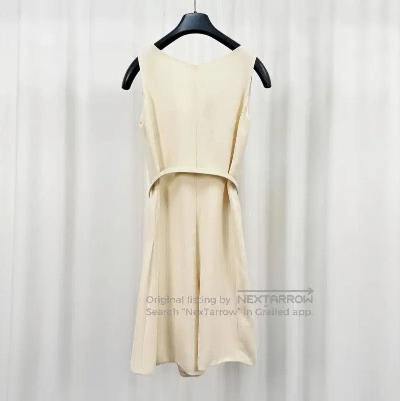 Dior Dior Pleated Dress in Summer Ivory Silk . Size XS / US 0-2 / IT 36-38 - 2 Thumbnail