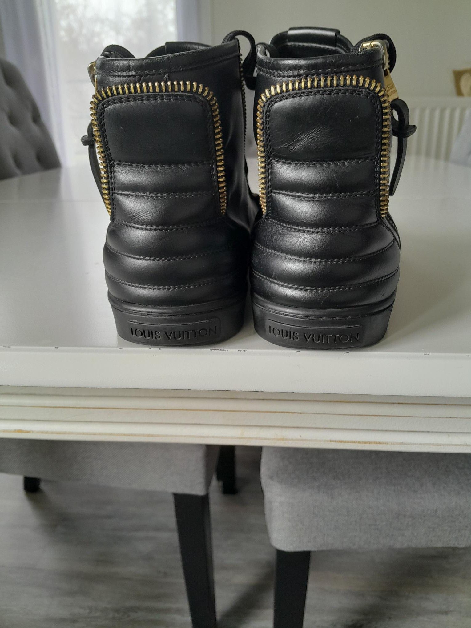 Louis Vuitton BASKETS LOUIS VUITTON PUNCHY ZIP Size US 8 / IT 38 - 2 Thumbnail