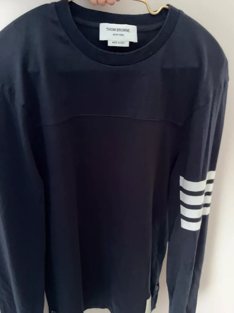 Thom Browne Thom browne Long-sleeved T-shirt 2503-Nextarrow Size US M / EU 48-50 / 2 - 1 Thumbnail