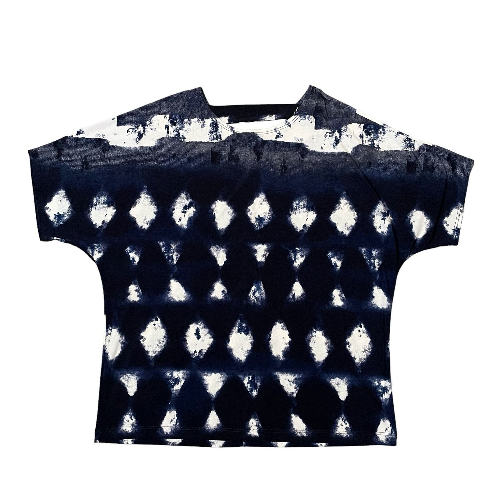 Other Clara Sun Woo Abstract Print Top Cut Out Blue White Medium Size M / US 6-8 / IT 42-44 - 1 Thumbnail