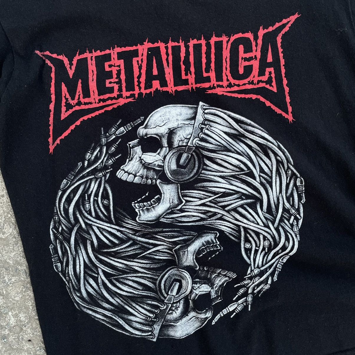 Metallica × Vintage Vintage Metallica T-shirts Size M Rock Band Tee Streetwear Size M / US 6-8 / IT 42-44 - 7 Thumbnail