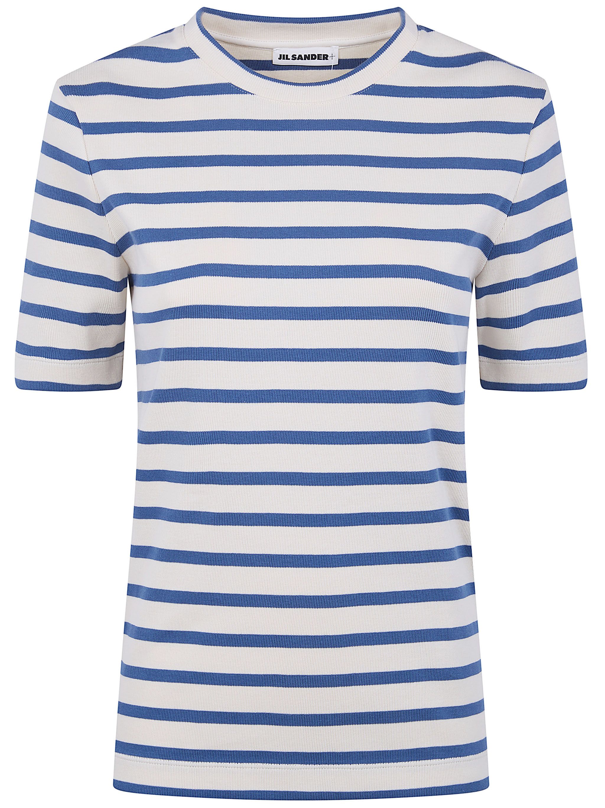 Jil Sander CREWNECK SHORT SLEEVES STRIPES T-SHIRT Size XS / US 0-2 / IT 36-38 - 1 Thumbnail