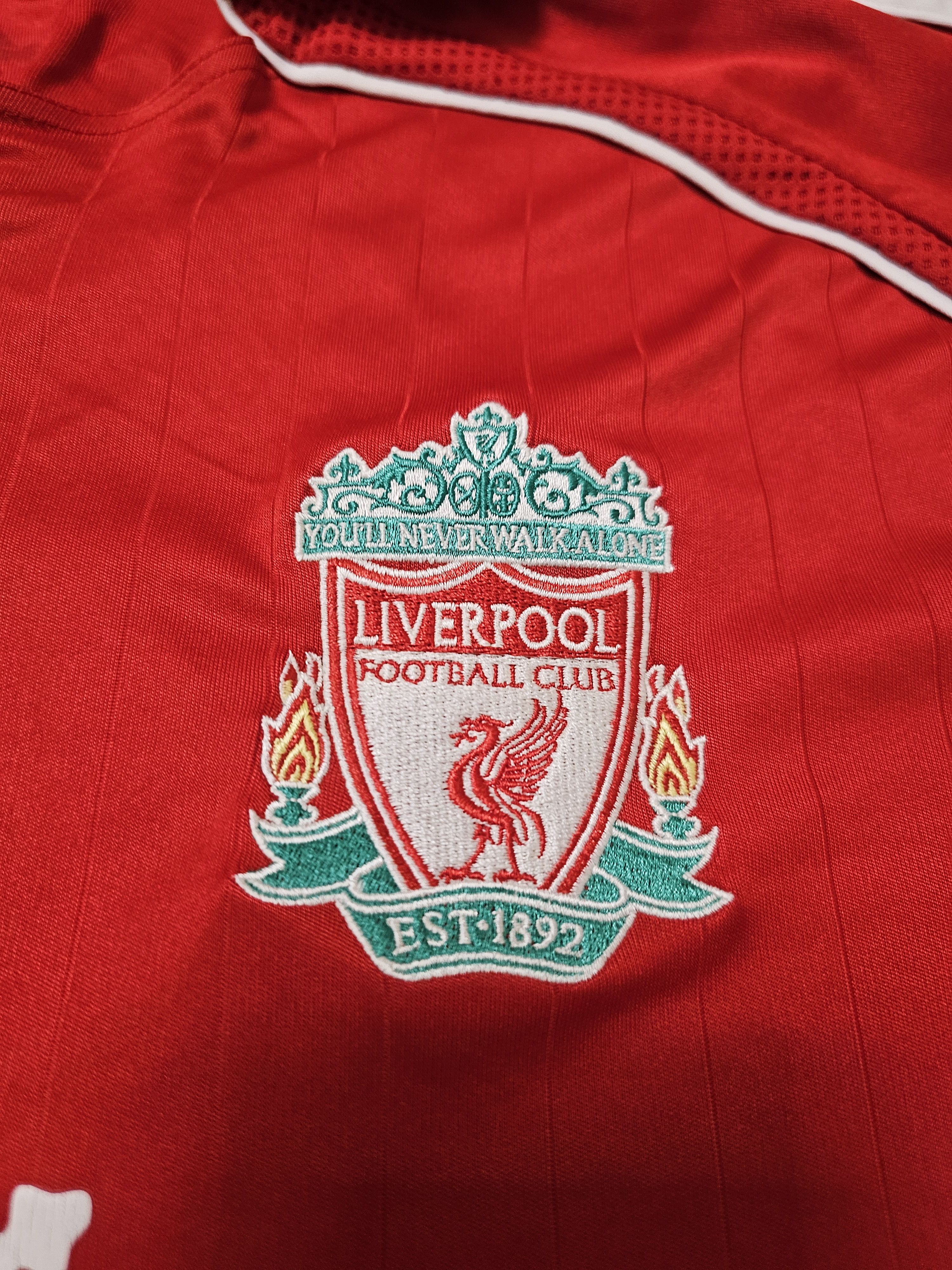 Adidas LIVERPOOL 2006 2008 HOME FOOTBALL SHIRT SOCCER JERSEY Size US XL / EU 56 / 4 - 4 Thumbnail