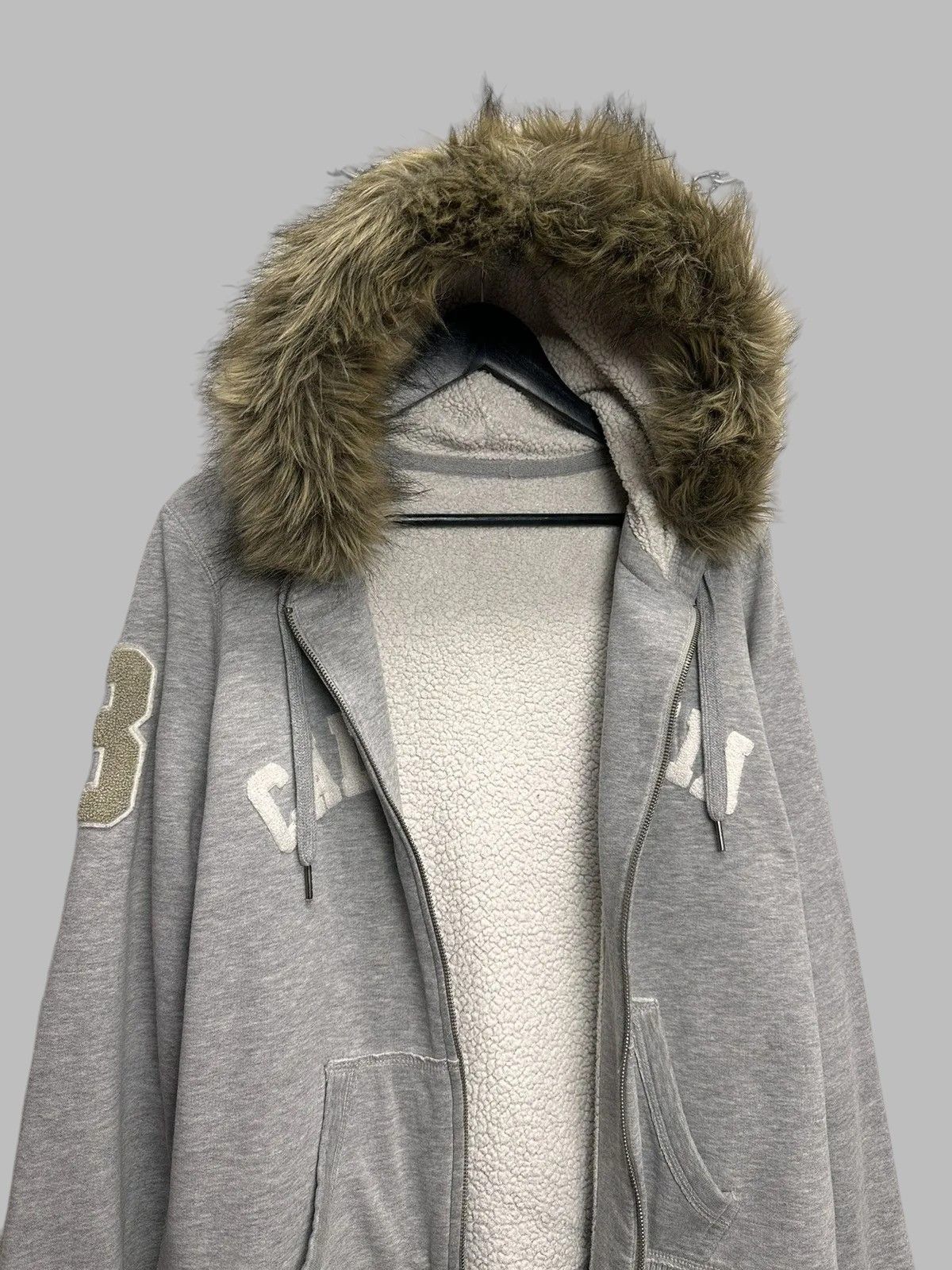 Hysteric Glamour Vintage Hoodie Fur Hood Jacket Y2K Utility Cropped Size US M / EU 48-50 / 2 - 8 Thumbnail