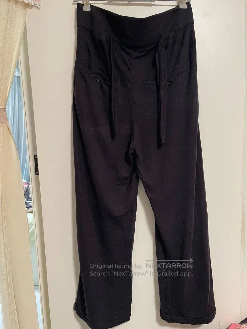 Y-3 adidas YOHJI YAMAMOTO Wool Wide-Leg Pants.