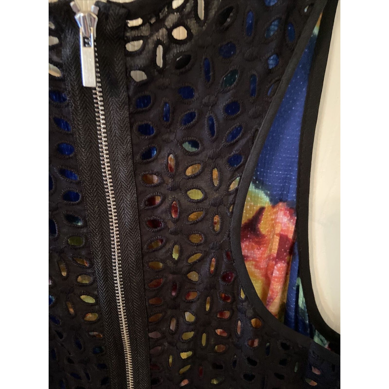 Other Rachel Roy Women's Floral Print Sleeveless Fit Flare Dress 6 Size M / US 6-8 / IT 42-44 - 5 Thumbnail