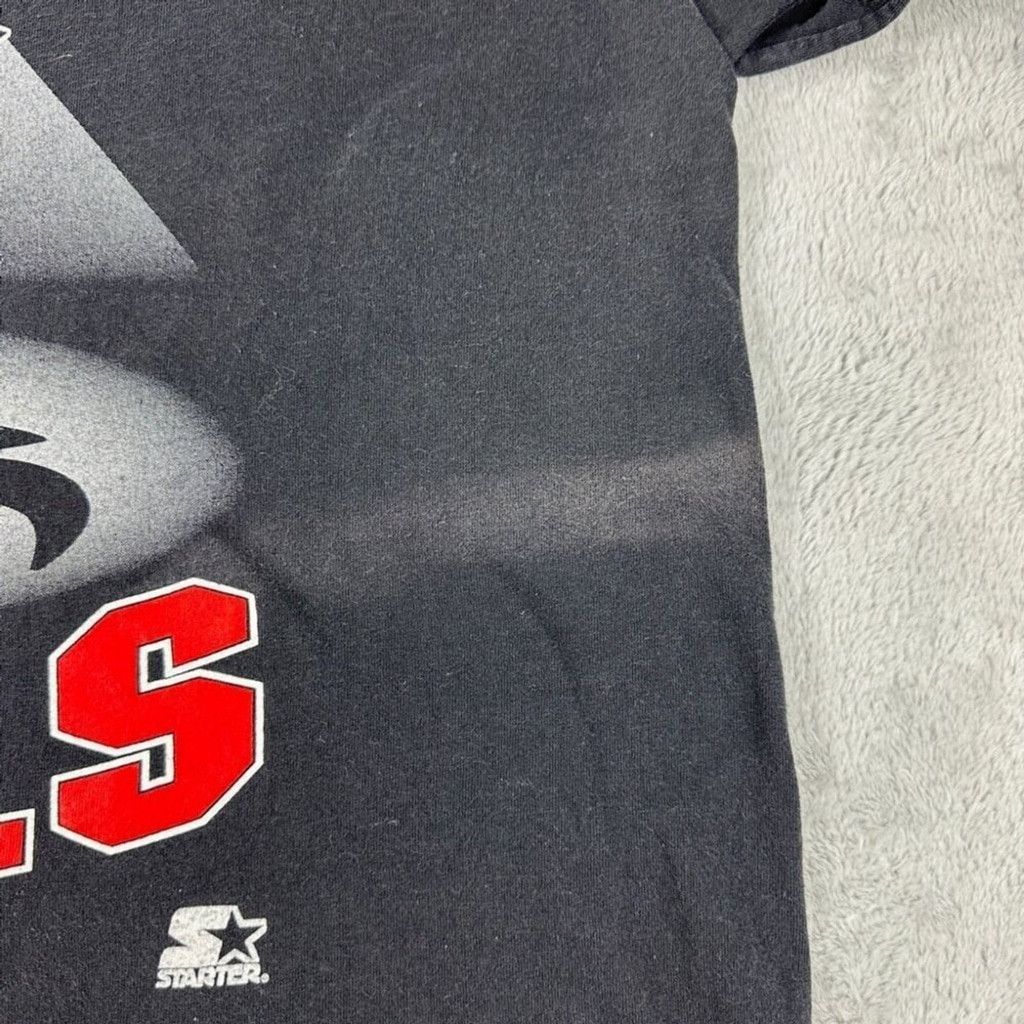 Starter Vintage Starter Men’s Size XL Chicago Bulls Black T Shirt Size US XL / EU 56 / 4 - 11 Thumbnail