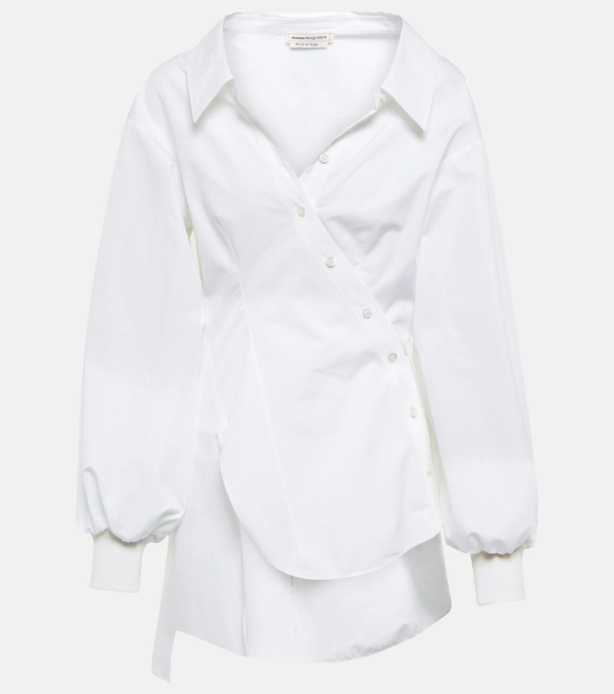 Alexander McQueen o1y0325 Shirt in White Size XS / US 0-2 / IT 36-38 - 1 Thumbnail