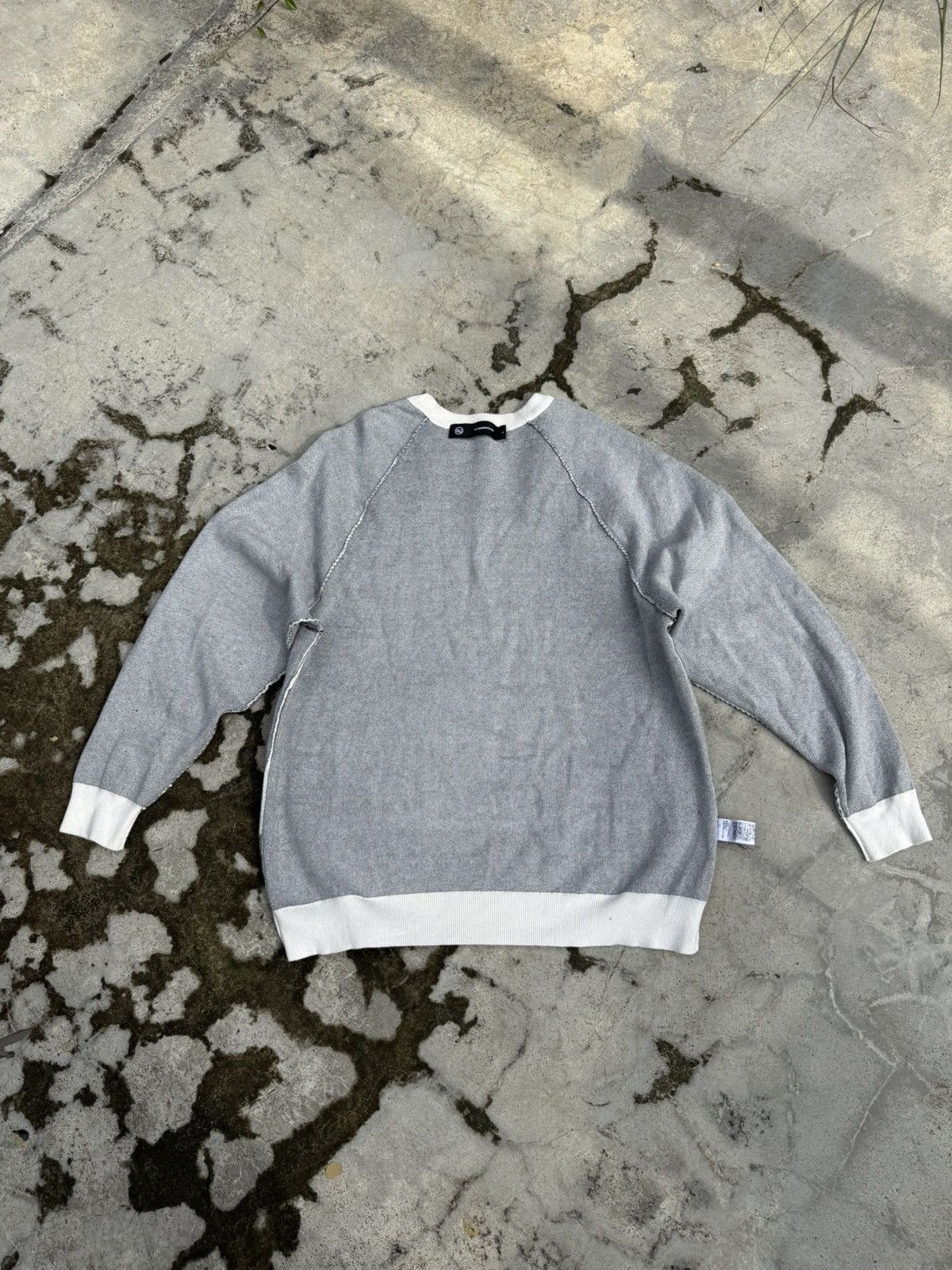 GU × Undercover FW21 Undercover Freedom Noise Knit Sweater GU Size US L / EU 52-54 / 3 - 6 Thumbnail