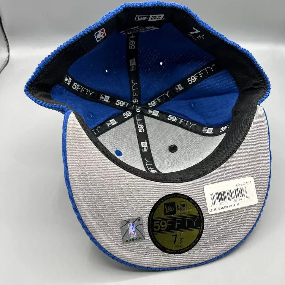 New Era Golden State Warriors Hat Men 7 1/2 Corduroy 59Fifty New Era Size ONE SIZE - 7 Thumbnail