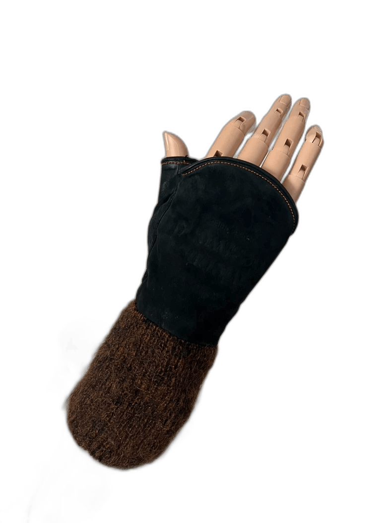 Vivienne Westwood Vivienne Westwood Leather Knit Gloves Size ONE SIZE - 1 Thumbnail