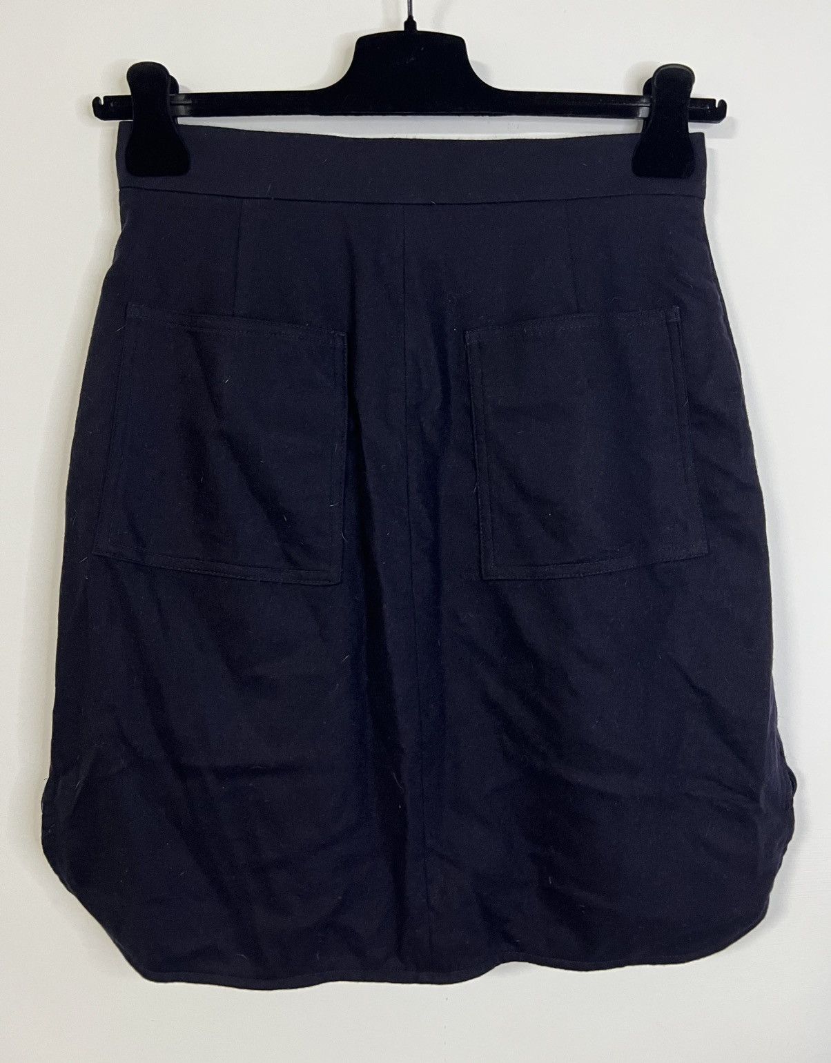 Max Mara Max mara winter skirt M wool cashmere blue nacy Size 28" / US 6 / IT 42 - 3 Thumbnail